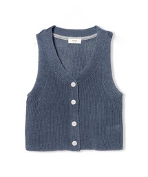 ジレ」に該当するブルー・ネイビー/青色系のファッション通販 - ZOZOTOWN