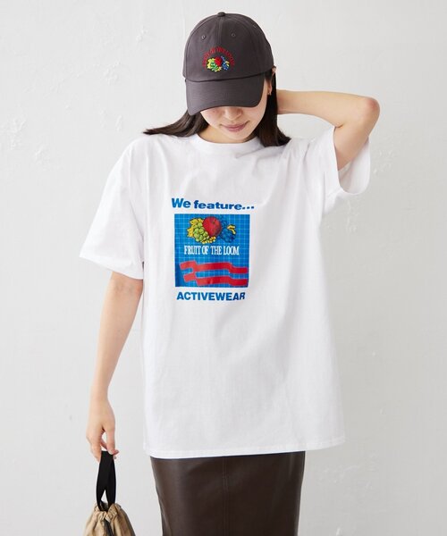 BIRTHDAY BAR(バースデイバー)の「【FRUIT OF THE LOOM】別注1990artTシャツ(Tシャツ/カットソー・レディース・ホワイト/ブラック・MEDIUM/X-LARGE)」の1枚目の写真