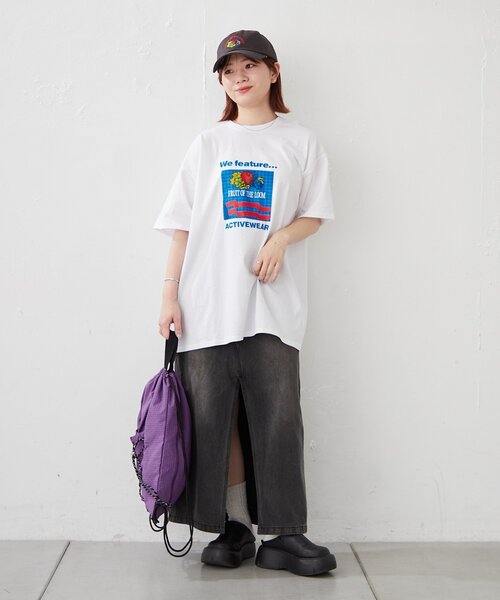 BIRTHDAY BAR(バースデイバー)の「【FRUIT OF THE LOOM】別注1990artTシャツ(Tシャツ/カットソー・レディース・ホワイト/ブラック・MEDIUM/X-LARGE)」の5枚目の写真