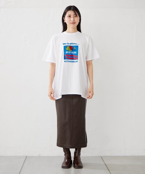 BIRTHDAY BAR(バースデイバー)の「【FRUIT OF THE LOOM】別注1990artTシャツ(Tシャツ/カットソー・レディース・ホワイト/ブラック・MEDIUM/X-LARGE)」の8枚目の写真