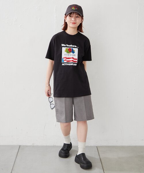 BIRTHDAY BAR(バースデイバー)の「【FRUIT OF THE LOOM】別注1990artTシャツ(Tシャツ/カットソー・レディース・ホワイト/ブラック・MEDIUM/X-LARGE)」の12枚目の写真