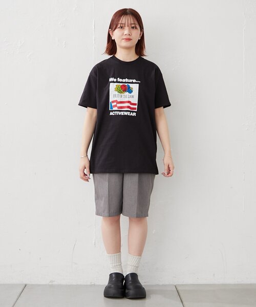 BIRTHDAY BAR(バースデイバー)の「【FRUIT OF THE LOOM】別注1990artTシャツ(Tシャツ/カットソー・レディース・ホワイト/ブラック・MEDIUM/X-LARGE)」の14枚目の写真