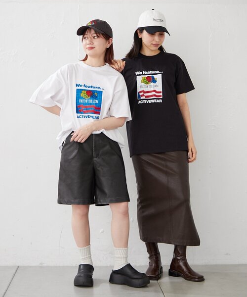 BIRTHDAY BAR(バースデイバー)の「【FRUIT OF THE LOOM】別注1990artTシャツ(Tシャツ/カットソー・レディース・ホワイト/ブラック・MEDIUM/X-LARGE)」の3枚目の写真