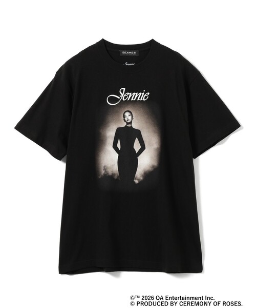 BEAMS T（ビームスティー）の「JENNIE / PhotoT-shirt③（Tシャツ/カットソー・メンズ・ブラック・X-LARGE/LARGE/MEDIUM/SMALL）」の2枚目の写真