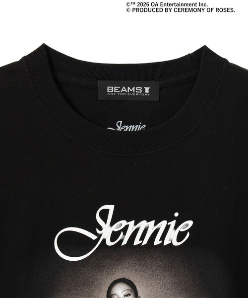 BEAMS T（ビームスティー）の「JENNIE / PhotoT-shirt③（Tシャツ/カットソー・メンズ・ブラック・X-LARGE/LARGE/MEDIUM/SMALL）」の3枚目の写真