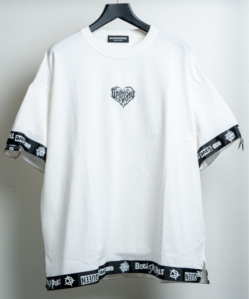 BACKSTAGE PASS（バックステージパス）の「MUMMY(マミー)2WAY ビッグシルエット パラシュートデザイン  カットソー（Tシャツ/カットソー・メンズ・ライム/ホワイト/ピンク/パープル系その他・FREE）」の8枚目の写真
