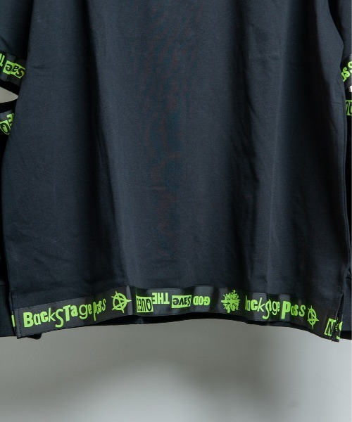 BACKSTAGE PASS（バックステージパス）の「MUMMY(マミー)2WAY ビッグシルエット パラシュートデザイン  カットソー（Tシャツ/カットソー・メンズ・ライム/ホワイト/ピンク/パープル系その他・FREE）」の20枚目の写真