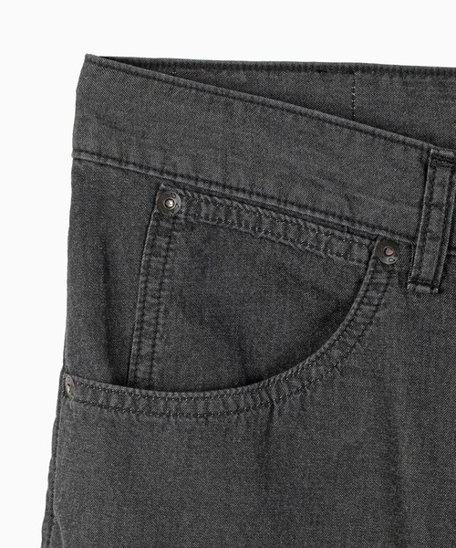 LAD MUSICIAN(ラッドミュージシャン)の「4.5oz GRADATION DENIM BAGGY PANTS(デニムパンツ・メンズ・ブラック系・42/44/46)」の8枚目の写真