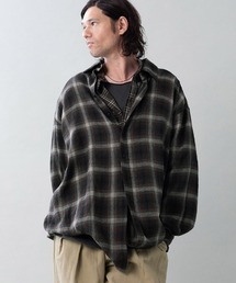 ms6557-DOUBLE-SHIRTS レイヤードシャツ(616710)