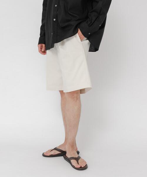 BROOKS BROTHERS(ブルックスブラザーズ)の「『別注』BROOKS BROTHERS×URBAN RESEARCH PLEAT SHORTS(その他パンツ・メンズ・ブラック/ベージュ系その他・X-LARGE/LARGE/MEDIUM)」の8枚目の写真