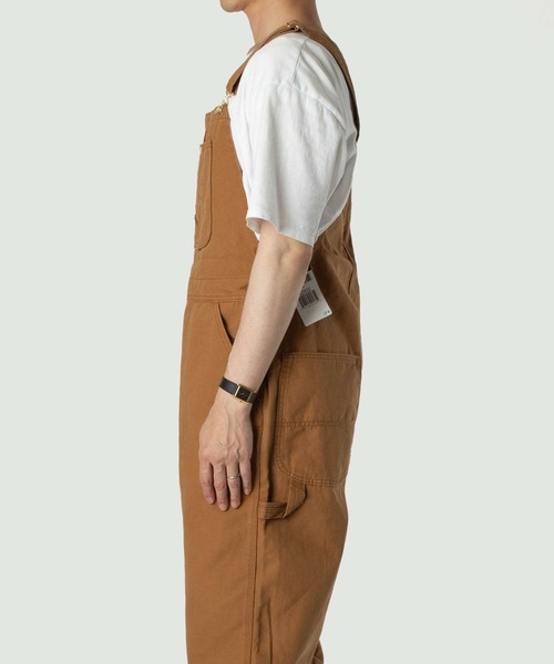 Dickies(ディッキーズ)の「Dickies / ディッキーズ DB100 11.75oz ヘビーウェイト オーバーオール(デニム/ダック)(サロペット/オーバーオール・メンズ・ブラック/インディゴブルー/ダークブラウン/ブラウン・36/34/32/38)」の5枚目の写真