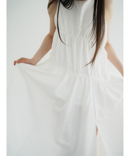 Katrin TOKYO(カトリーントーキョー)の「gather tiered onepiece(ワンピース・レディース・ブルー/ホワイト/ストライプ・FREE/XS)」の20枚目の写真