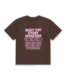 WEEKEND T-SHIRT (BROWN)