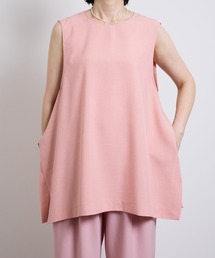 VB : denicher デニシェ Naturemier シャンブレーノースリブラウス