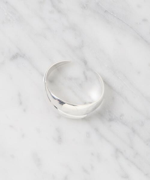 PHILIPPE AUDIBERT（フィリップ オーディベール）の「PHILIPPE AUDIBERT　HOLLOW BRACELET（ブレスレット・レディース・シルバー・-）」の3枚目の写真