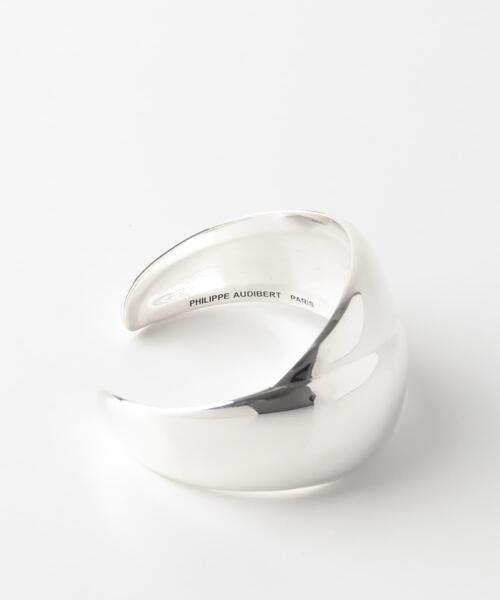 PHILIPPE AUDIBERT（フィリップ オーディベール）の「PHILIPPE AUDIBERT　HOLLOW BRACELET（ブレスレット・レディース・シルバー・-）」の6枚目の写真