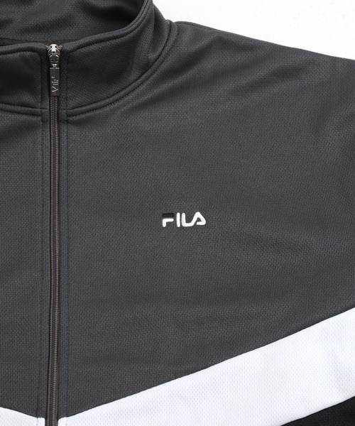 FILA(フィラ)の「【FILA/フィラ】上下セット ジャージ セットアップ トラックジャケット ジョガーパンツ 配色切替(セットアップ・メンズ・ブラック×グリーン/ブラック×グレー/ネイビー×ホワイト・LL/L/M)」の18枚目の写真