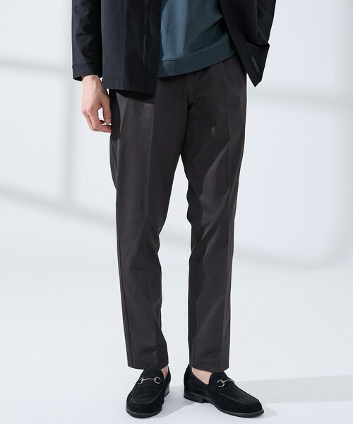 ABAHOUSE GRAY（アバハウスグレイ）の「【接触冷感】ハイブリッド スラックス（スラックス・メンズ・グレー/ネイビー/ブルー・44/50/48/46）」の3枚目の写真