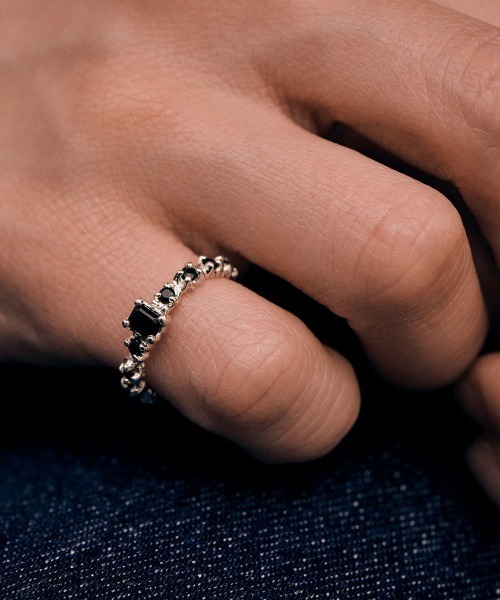 Fauvirame（フォーヴィレイム）の「【Fauvirame】Lava Onyx Ring / ラヴァオニキスリング（リング・レディース・Silver・9/11）」の2枚目の写真
