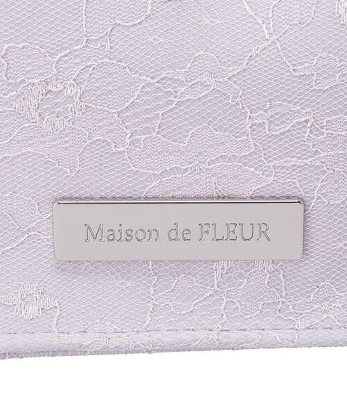 Maison de FLEUR（メゾンドフルール）の「ブルーマニアフリルハンドルスクエアトートバッグ（トートバッグ・レディース・ブルー系その他7・FREE）」の3枚目の写真