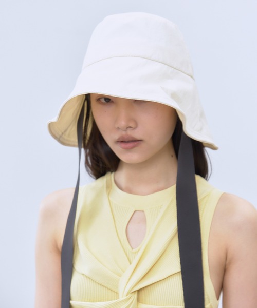 RIBBON DESIGN NYLON HAT / リボン デザイン ナイロン ハット（ハット