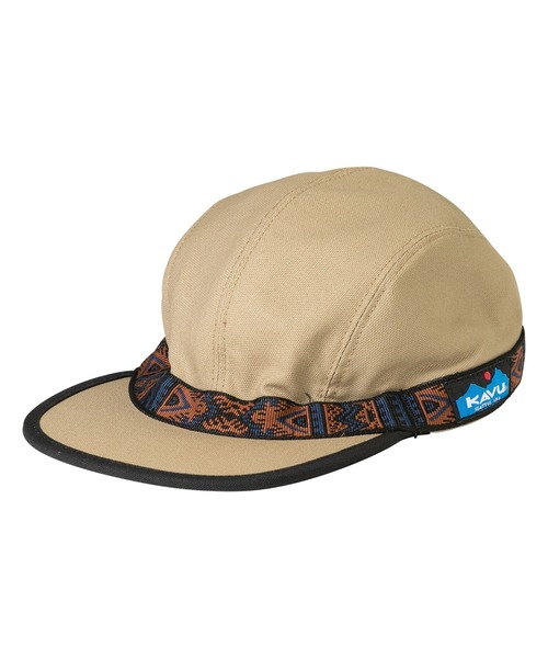 KAVU(カブー)の「【MADE IN USA】KAVU/カブー ORGANIC STRAPCAP/オーガニックストラップキャップ(キャップ・メンズ・オフホワイト/カーキ・MEDIUM/LARGE)」の2枚目の写真