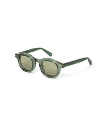 CALEE（キャリー）の「B/W TYPE WIDE RIM GLASSES ＜BEER COLOR＞（サングラス）」