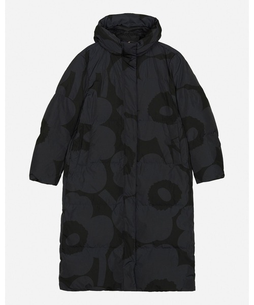 marimekko(マリメッコ)の「【バナー掲載特典付】《一部店舗・オンラインストア限定》Taiottu Unikko / down coat(ダウンジャケット/コート・レディース・ブラック・LARGE/MEDIUM/SMALL/X-SMALL)」の7枚目の写真
