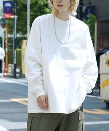 ほぼシミヘン加工 リブスリーブプルオーバー