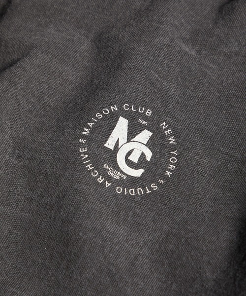 Carhartt WIP(カーハートダブリューアイピー)の「【MAISON CLUB】50's Brand Emblem Logo Tee / Made in Japan ピグメントダイ加工 日本製(Tシャツ/カットソー・メンズ・ネイビー/ブラック・L/M)」の15枚目の写真