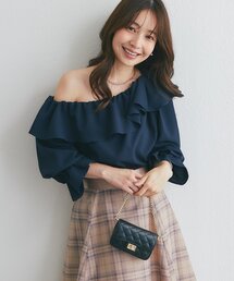La boutique BonBon | 【程よい肌見せ】アシメワンショルブラウス(シャツ/ブラウス)