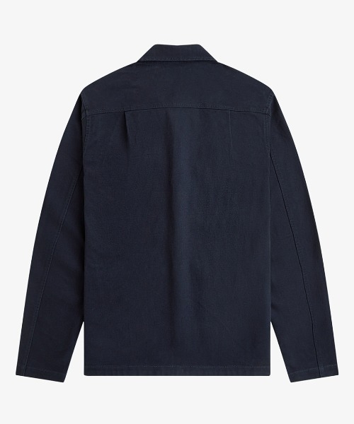 FRED PERRY（フレッドペリー）の「Bedford Cord Overshirt／ベッドフォードコーデュロイオーバーシャツ（シャツ/ブラウス・メンズ・ネイビー・M/L/S）」の3枚目の写真