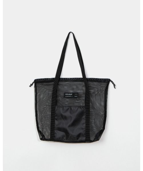 APPLEBUM(アップルバム)の「Mesh Totebag(ショルダーバッグ・メンズ・ブラック・FREE)」の1枚目の写真