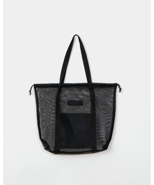 APPLEBUM(アップルバム)の「Mesh Totebag(ショルダーバッグ・メンズ・ブラック・FREE)」の3枚目の写真
