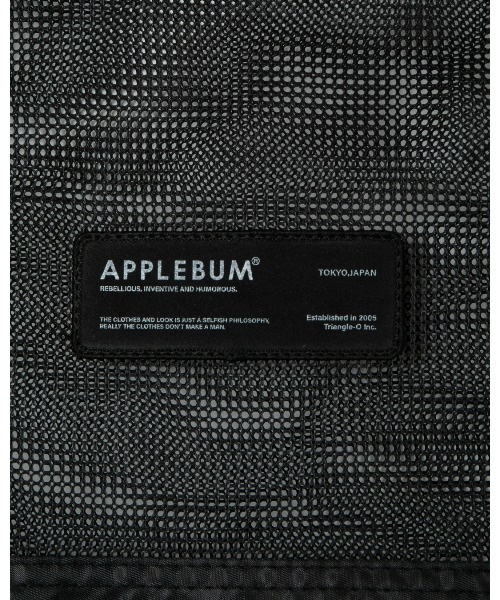 APPLEBUM(アップルバム)の「Mesh Totebag(ショルダーバッグ・メンズ・ブラック・FREE)」の4枚目の写真