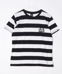 APPLEBUM(アップルバム)の「ボーダー柄半袖Tシャツ(Tシャツ/カットソー)」