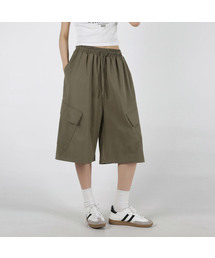 UMM（ウム）の「レディース ビッグポケット バミューダ ウエストバンド ショートパンツ 3COLOR（その他パンツ）」