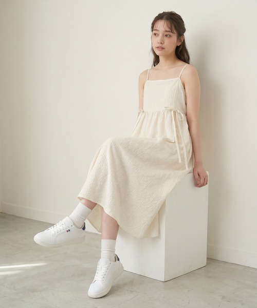 PERSON'S(パーソンズ)の「PERSON'S レディス白スニーカー(スニーカー・レディース・ホワイト×ネイビー/ホワイト・22.5cm/24.5cm/24.0cm/23.5cm/23.0cm)」の13枚目の写真