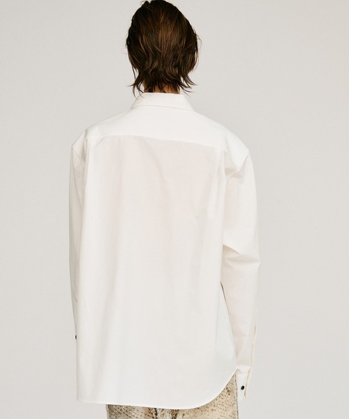 PRANK PROJECT(プランクプロジェクト)の「【2026Autumn Pre-Order】カラービッグシャツ / Color Big Shirt(シャツ/ブラウス・レディース・パープル/グリーン/ホワイト・FREE)」の19枚目の写真