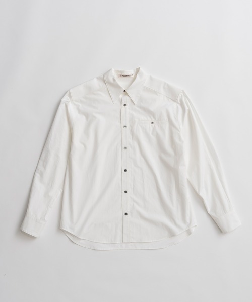 PRANK PROJECT(プランクプロジェクト)の「【2026Autumn Pre-Order】カラービッグシャツ / Color Big Shirt(シャツ/ブラウス・レディース・パープル/グリーン/ホワイト・FREE)」の21枚目の写真