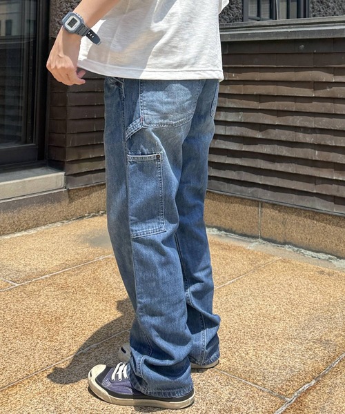 GREEN BOWL(グリーンボウル)の「グリーンボウル【GREEN BOWL】Denim Pants(デニムパンツ・レディース・ブルー・L/M)」の2枚目の写真