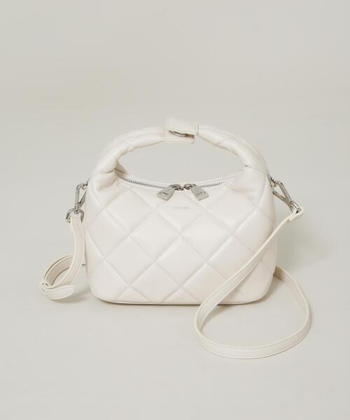 NANO universe(ナノユニバース)の「SINBONO/Vienna Crossbody Bag Quilting(ショルダーバッグ・レディース・アイボリー/ブラウン/ブラック・FREE)」の3枚目の写真