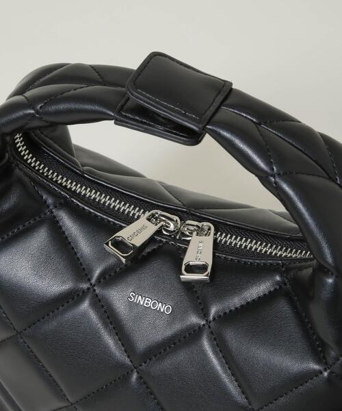 NANO universe(ナノユニバース)の「SINBONO/Vienna Crossbody Bag Quilting(ショルダーバッグ・レディース・アイボリー/ブラウン/ブラック・FREE)」の5枚目の写真