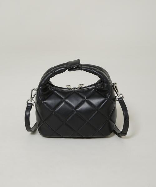 NANO universe(ナノユニバース)の「SINBONO/Vienna Crossbody Bag Quilting(ショルダーバッグ・レディース・アイボリー/ブラウン/ブラック・FREE)」の9枚目の写真