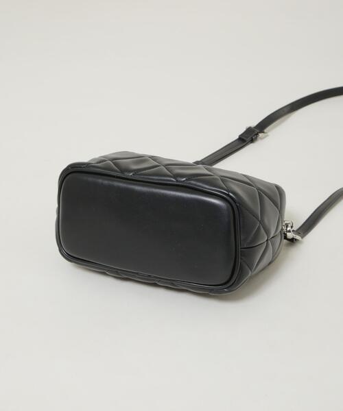 NANO universe(ナノユニバース)の「SINBONO/Vienna Crossbody Bag Quilting(ショルダーバッグ・レディース・アイボリー/ブラウン/ブラック・FREE)」の10枚目の写真