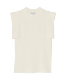 CLANE/クラネ/SQUARE SLEEVE KNIT TOPS