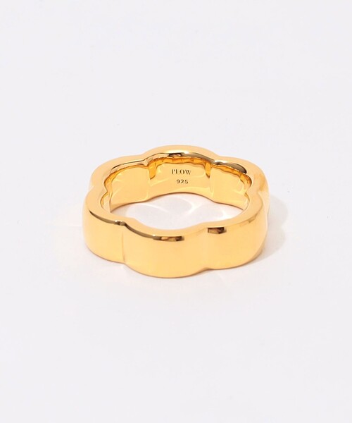 PLOW(プラウ)の「PLOW Flower Line Ring(リング・レディース・ゴールド・M)」の3枚目の写真