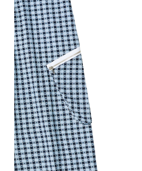 DEINET(ダイニット)の「DEINET CHECK CARGO STRING PANTS IN BLUE(その他パンツ・レディース・その他・FREE)」の6枚目の写真