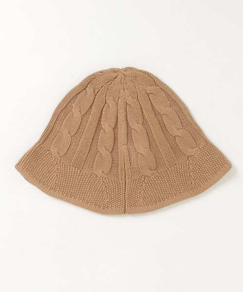 POLO RALPH LAUREN CHILDRENSWEAR(ポロ ラルフ ローレン チルドレンズウェア)の「Polo ベア ケーブルニット コットン バケット ハット(ハット・キッズ・ブラウン系3・S/M/L/XL)」の5枚目の写真