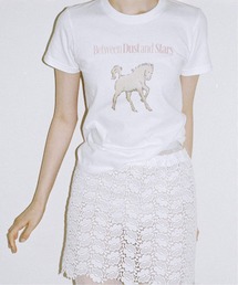SKIN（スキン）の「【SKIN for LULU】 mini tee（Tシャツ/カットソー）」